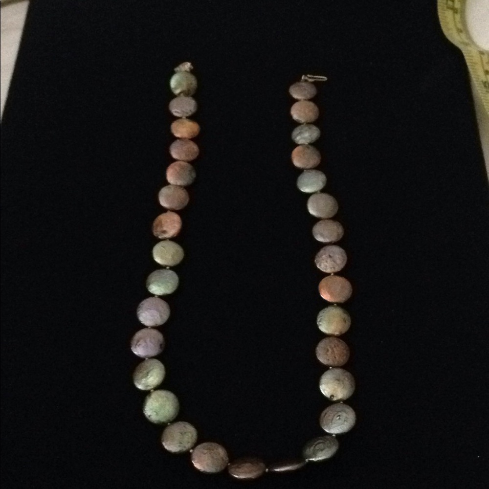 Pearls flat Necklace - Picture 2 of 4